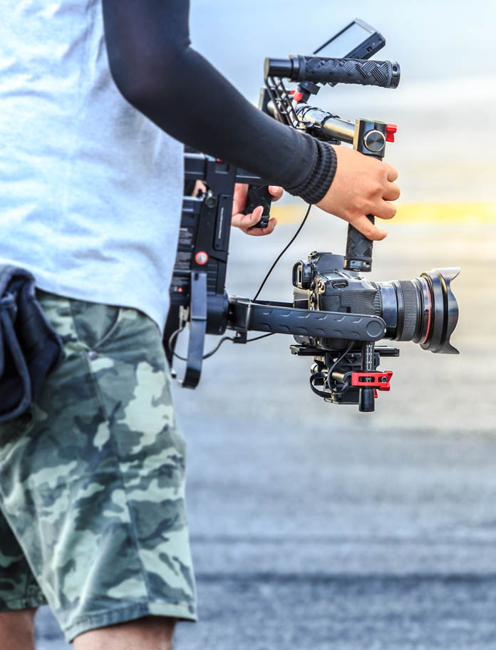 Photo of cine camera